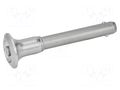 Locking pin; with locking,with knob; stainless steel; Ø: 12mm ELESA+GANTER GN113.10-12-80