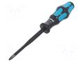Screwdriver: insulated; Pozidriv®; PZ2; Blade length: 100mm PHOENIX CONTACT PH-1212696