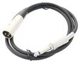 CABLE, XLR 3P PLUG-6.35MM MONO PLUG, 1M SVC684-1M