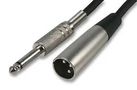 CABLE ASSY, 3P, MONO PLUG-XLR PLUG, 3M PSG01340
