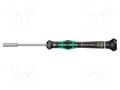 Screwdriver: precision; 6-angles socket; HEX 3.5mm WERA WERA.05118118001