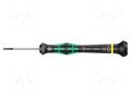 Screwdriver: precision; slot; 2.5x0.35mm; Blade length: 40mm WERA WERA.05117997001
