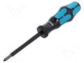 Screwdriver: insulated; Phillips; PH1; Blade length: 80mm PHOENIX CONTACT PH-1205150