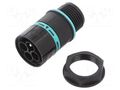 Connector: AC supply; screw terminal; male; TH387; 0.5÷4mm2; 500V TECHNO THB.387.N3A