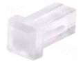 Fiber for LED; 3.2x3.2mm; L: 5mm; square; Front: flat; straight MENTOR 1282.2600