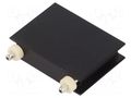 Heatsink: extruded; flat; SOT93,TO218,TO220,TO247,TOP3; black SEIFERT ELECTRONIC KL-210/25.4/SW/I/O