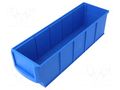 Container: cuvette; plastic; blue; 91x300x81mm ALLIT AG W-456520