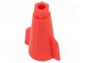 Quick splice; 41A; 400V; screwed; red; 1÷6mm2; quick splice SIMET ZSE1-1.0/6.0C