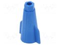 Quick splice; 41A; 400V; screwed; blue; 1÷6mm2; quick splice SIMET ZSE1-1.0/6.0N