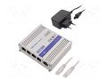 Router; Number of ports: 5; 7÷30VDC; Kit: power supply; RJ45; RUT TELTONIKA RUT300