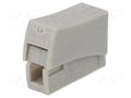 Quick splice; 24A; 450V; spring clamp; 0.5÷2.5mm2; quick splice SIMET PC301-CL