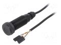 Sensor: distance; laser; UART; 6÷36VDC; Dim: 21.5x21x8mm; 36.5° DFROBOT DF-SEN0491