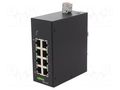 Switch Ethernet; unmanaged; Number of ports: 8; 9÷57VDC; RJ45; 6W WAGO 852-1112