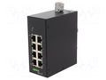 Switch Ethernet; unmanaged; Number of ports: 8; 9÷57VDC; RJ45; 6W WAGO 852-1112