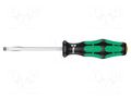 Screwdriver; slot; 3.5x0.6mm; Blade length: 75mm WERA WERA.05007670001