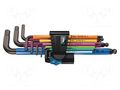 Wrenches set; Hex Plus key,spherical; with holding function WERA WERA.05022210001