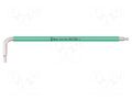 Wrench; Hex Plus key,spherical; HEX 2mm; Overall len: 101mm; long WERA WERA.05022661001