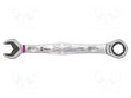 Wrench; combination spanner,with ratchet; 14mm; steel; L: 188mm WERA WERA.05073274001