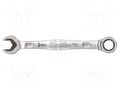 Wrench; combination spanner,with ratchet; 15mm; steel; L: 200mm WERA WERA.05073275001