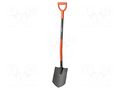Spade; L: 1200mm; sharp; W: 195mm; Handle mat: metal YATO YT-86804