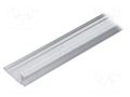 Profiles for LED modules; natural; L: 2m; WALLE12; aluminium TOPMET TOP-WALLE12-2M