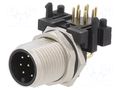 Connector: M12; socket; PIN: 8; male; 30V; angled 90°; IP65,IP67; THT DEGSON ELECTRONICS SM12-D7C-A8H-0