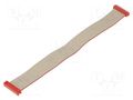 Ribbon cable with connectors; Tape ph: 1.27mm; PIN: 16; Len: 0.2m TE Connectivity 2205074-3