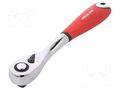 Rattle; 1/2"; with switch; 258mm; Teeth: 72 PROLINE PRE-18694