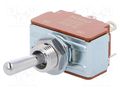 Switch: toggle; Pos: 2; DPDT; ON-ON; 9A/250VAC; 20A/30VDC; S NKK SWITCHES S332