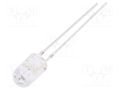 LED; green; 5mm; 25000÷30000mcd; 30°; Front: convex; 2.9÷3.4VDC OPTOSUPPLY OSG5GP5E31B