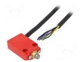 Limit switch; pin plunger Ø8mm; NO + NC; 10A; max.250VAC; lead 1m CROUZET CROUZET-83870101
