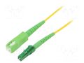 Fiber patch cord; OS2; LC/APC,SC/APC; 3m; Optical fiber: 9/125um LOGILINK FPSLS03