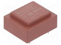Transformer: encapsulated; 0.6VA; 230VAC; 24V; 25mA; PCB ZETTLER BV302S24006