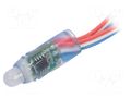 LED; RGB; IP65; 140°; Ø12mm; Controller: UCS1903,WS2811; 12VDC IPIXEL LED P012001NB3SF