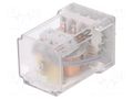 Relay: electromagnetic; 4PDT; 24VDC; 10A/250VAC; industrial; R15 RELPOL R152014231024DPKP