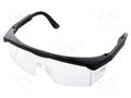 Safety spectacles; Lens: transparent; Features: regulated LAHTI PRO LAHTI-L1500600