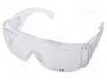 Safety spectacles; Lens: transparent; Protection class: S LAHTI PRO LAHTI-L1500100