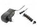 Power supply: switching; mains,universal,plug-in; 3VDC,; 2.25A ESPE ESPE-30UN-W2E-MP