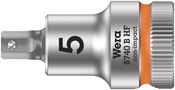 8740 B HF Zyklop bit socket with holding function, 3/8" drive, 5.0x35.0, Wera 05003033001