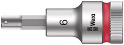 8740 C HF Zyklop bit socket with 1/2" drive with holding function, 6.0x60.0, Wera 05003822001