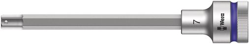 8740 C HF Zyklop bit socket with 1/2" drive with holding function, 7.0x140.0, Wera 05003843001