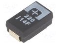 Capacitor: tantalum-polymer; 220uF; 6.3VDC; 5550mA; SMD; ±20%; 6mΩ PANASONIC 6TPF220M6L-BULK