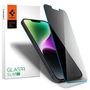 Spigen Glas.tR Slim Privacy Tempered Glass for iPhone 13 / 13 Pro / 14 / 16e, Spigen 8809811851304 8809811851304