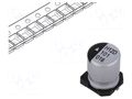 Capacitor: electrolytic; SMD; 100uF; 16VDC; Ø6.3x8mm; 1000h; AEH KYOCERA AVX AEH0608101M016R