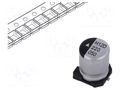 Capacitor: electrolytic; SMD; 22uF; 50VDC; Ø6.3x8mm; 1000h; AEH KYOCERA AVX AEH0608220M050R
