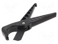 Cutters; plastic pipes Ø34mm max HELLERMANNTYTON CONCUTTER1-BK