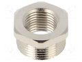 Thread adapter; Int.thread: M16; Ext.thread: PG16; brass HELLERMANNTYTON CNV-PG16-M16-ML