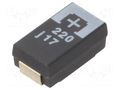 Capacitor: tantalum-polymer; 220uF; 6.3VDC; 2800mA; SMD; ±20%; 18mΩ PANASONIC 6TPE220MIL-BULK