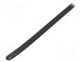 Hole and edge shield; polyetylene; L: 30.5m; black; H: 4.7mm PANDUIT GEE99F-C0