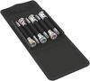 8767 B TORX® HF 1 Zyklop bit socket set with holding function, 3/8" drive, 1 x TX 25x107.0; 1 x TX 27x107.0; 1 x TX 30x107.0; 1 x TX 40x107.0; 1 x TX 45x100.0; 1 x TX 50x100.0; 1 x 50.0x120.0, Wera 05003185001